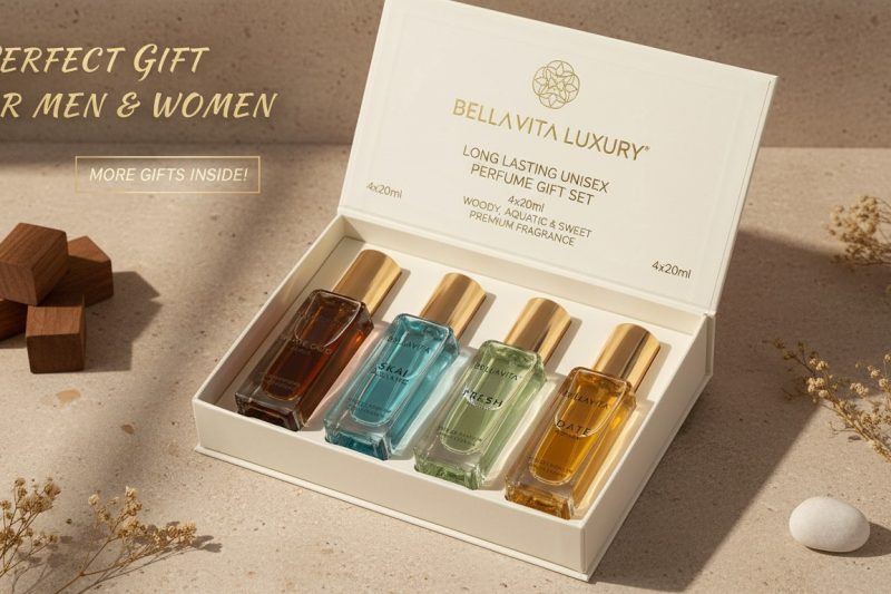 Bella Vita Luxury Perfume Set: Affordable Premium Fragrance Gift for Men and Women